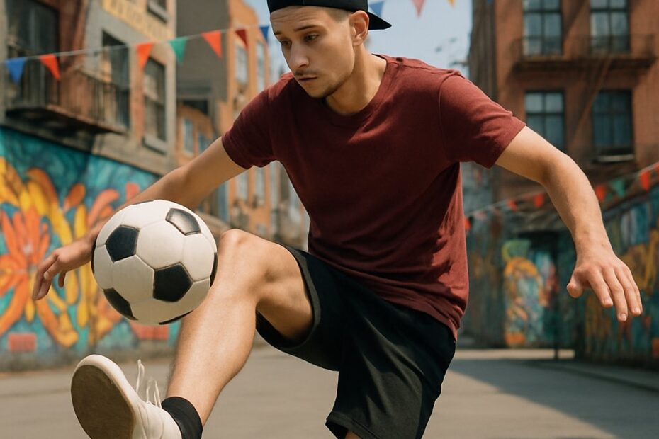 Ilustrasi Flash Peak: Freestyle Football Seru di Zeusbola